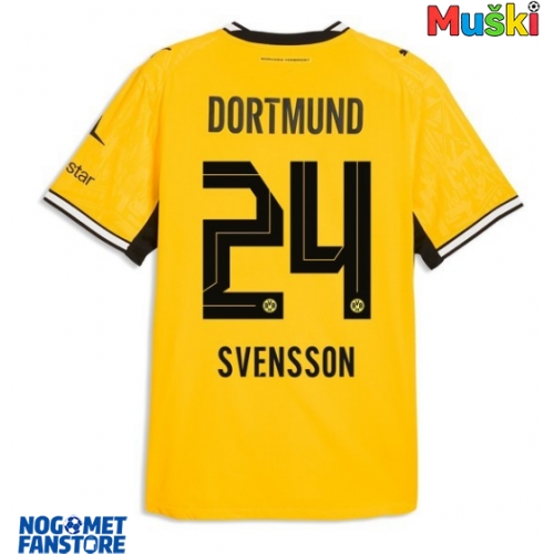 Borussia Dortmund Daniel Svensson #24 Domaci Dres 2026-27 Kratak Rukav